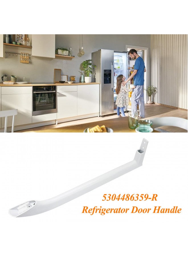 Romalon 5304486359 Refrigerator Door Handle Replace 5304506469 5304504507 5304497105 AP6036330 Right Refrigerator Side Door Handle FFTR1814QW4A FFTR1821QW0 FFTR1821QW1 FFTR1814QW3 LFTR1814LWK by Romalon  - Image 3