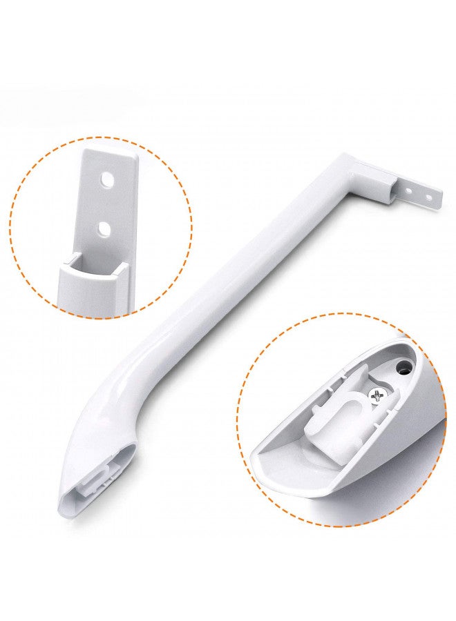 Romalon 5304486359 Refrigerator Door Handle Replace 5304506469 5304504507 5304497105 AP6036330 Right Refrigerator Side Door Handle FFTR1814QW4A FFTR1821QW0 FFTR1821QW1 FFTR1814QW3 LFTR1814LWK by Romalon  - Image 2