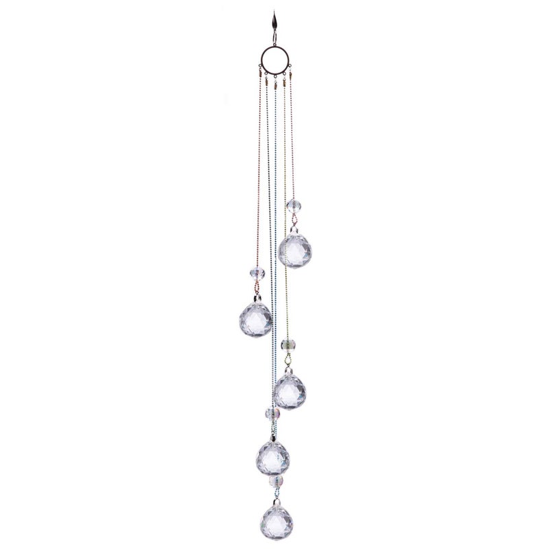 Crystals Ball Prisms Suncatcher Hanging Ornament Rainbow Maker for HomeGarden Decoration