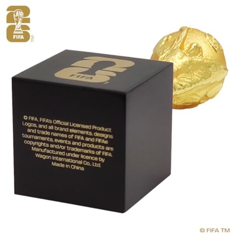 Official FIFA World Cup 2026 Edition - 4 Inch 3D Trophy w Acrylic Base - Timeless Collector's Item Premium Zinc Alloy - FIFA World Cup Trophy Replica Perfect for Desk, Man Cave, Football Memorabilia - Image 5