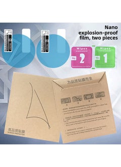 Jiamei 45nm Explosion-proof Soft Tempered Glass Screen Protector For Forerunner245/255s Watch High Definition Protective Film-Color:Nano Explosion-proof Membrane Two-piece Package-Dimensions:Jiaming 955