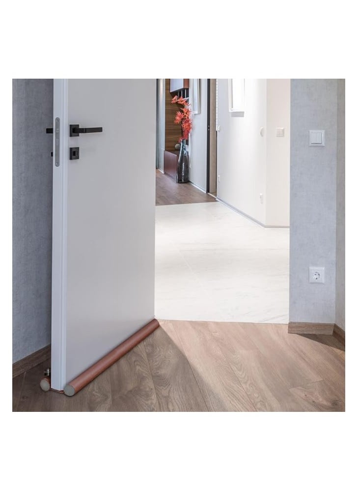 YONK Door Draft Stopper Door Draft Blocker Noise Reduction Sound Proof Door Sweeps Weather Stripping Adjustable Under Door Seal