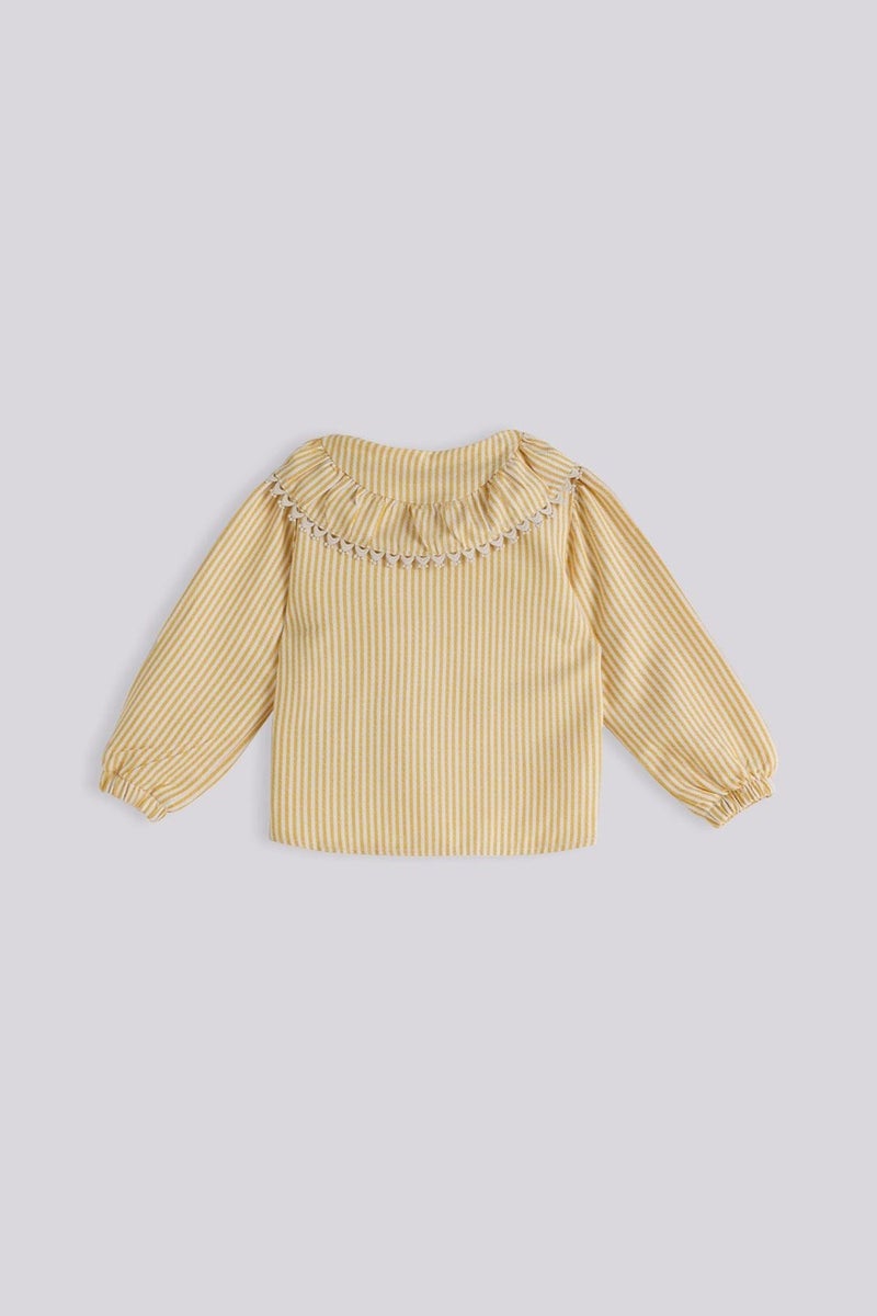 GB Baby Bg Store Baby Girl Striped Tracksuit Top  - Image 2