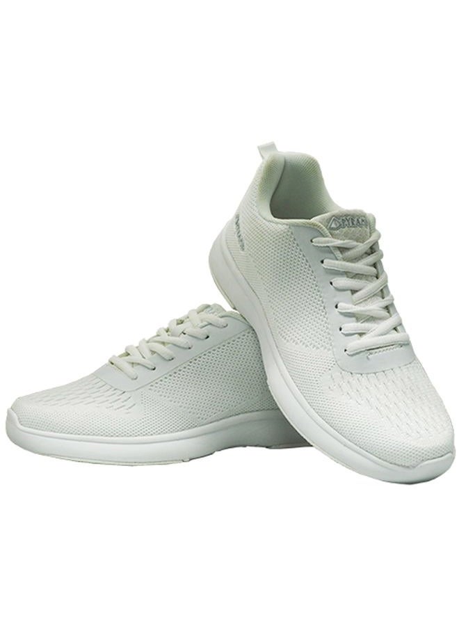 Pyramid Women's Path Lite Seamless Mesh Bowling Shoes - Lightweight Seamless Design, Athletic Fit, Breathable Knit Upper, Universal Slide Soles, White, 10 - Image 3