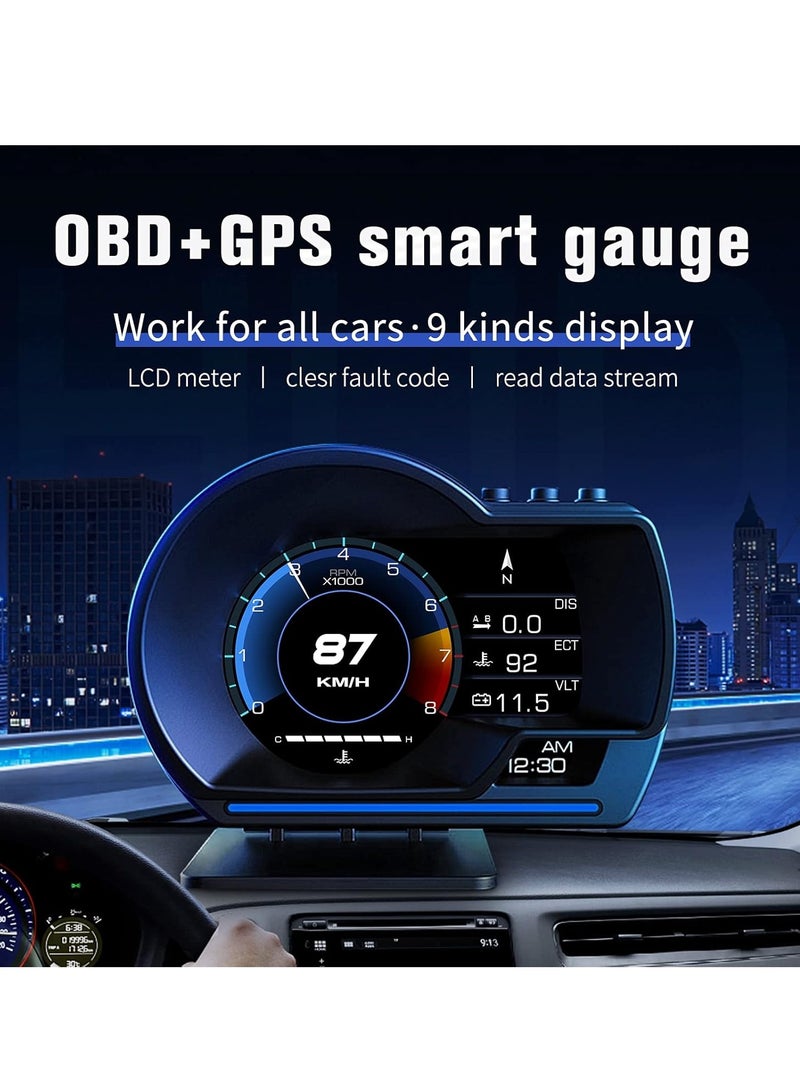 Hicomony Car High Definition Headsup Display Speedometer - Image 4