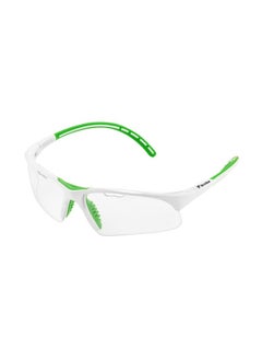 Wilson Tecnifibre Squash Google LUNETTES Squash WHITE GREEN 