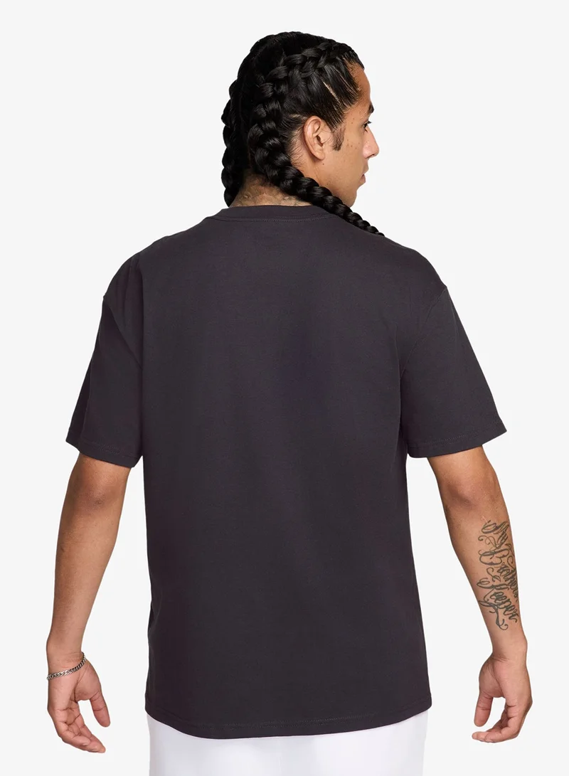 نايكي تيشيرت شجرة النخيل فضفاض