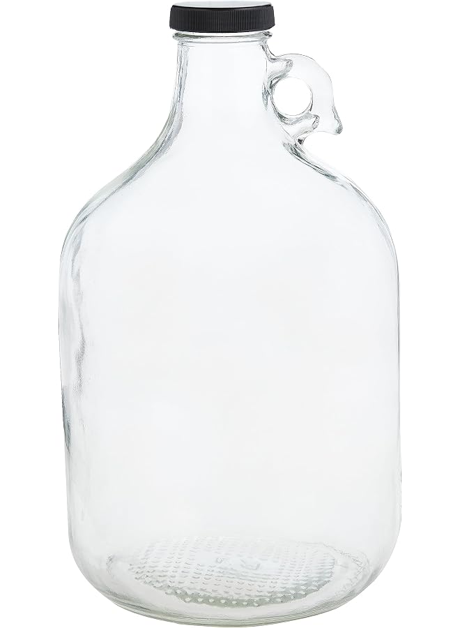 S-TOP Glass Bottle With Plastic Lid, 5000 ml - Image 1
