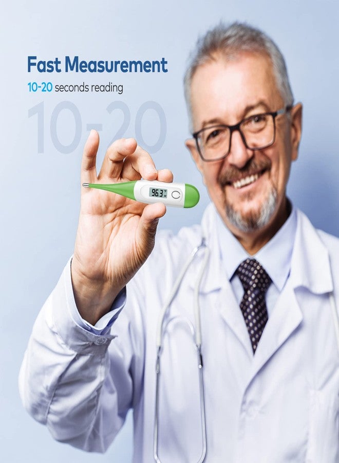 Boncare Rectal Thermometer for Baby 2 Packs (Dark Blue+Green) - Image 2