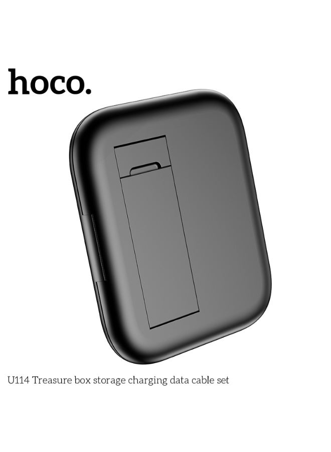 hoco. U114 Treasure box storage charging data cable set - Image 5