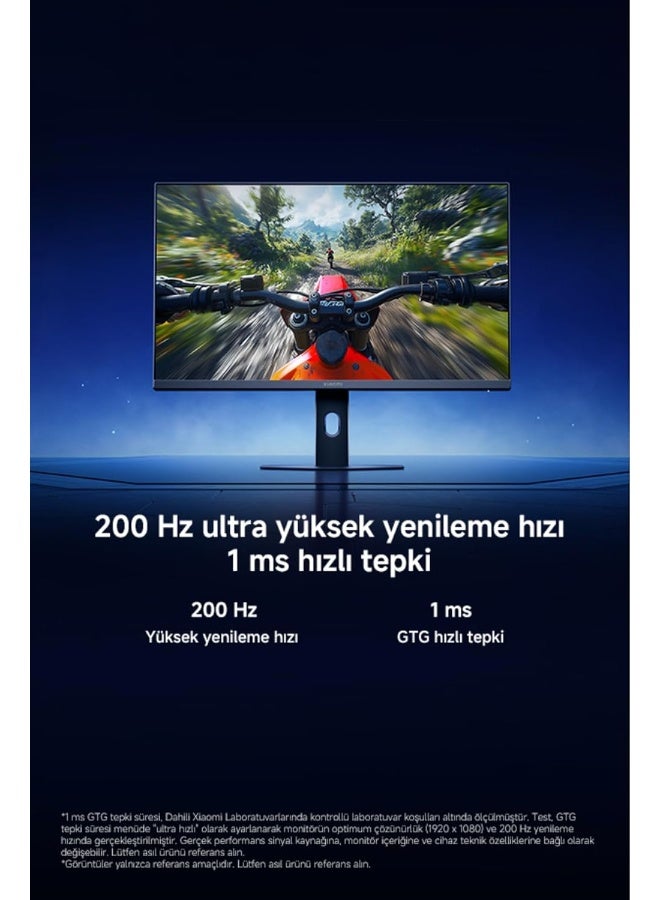 شاومي شاشة ألعاب 24 بوصة G24i، عرض IPS سريع، دقة FHD، معدل تحديث 180 هرتز، زمن استجابة 1 مللي ثانية، تقنية FreeSync، عرض HDR، سمك 7.5 مم فائق النحافة - Image 5