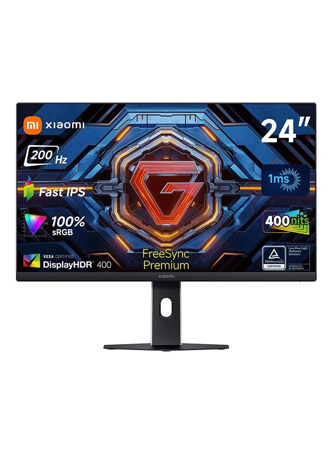 Xiaomi 24 inch G24i Gaming Monitor, Fast IPS Display, FHD Resolution, 180Hz Refresh Rate, 1ms Response Time, FreeSync Technology, HDR Display, 7.5mm Ultra-Thin Black Black - Image 1