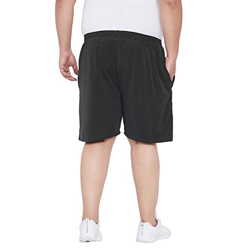 Bigbanana Men's Regular Fit Shorts (Repton,Black,5XL) - Image 5