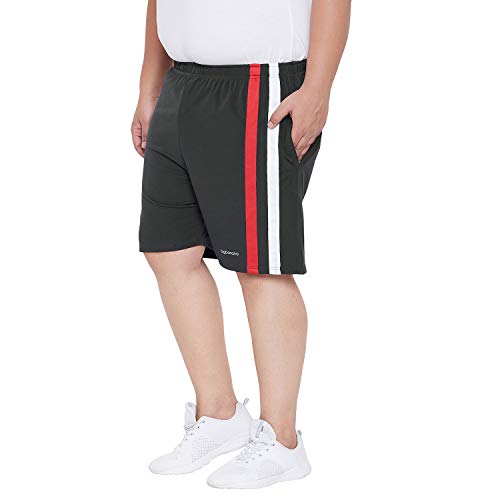 Bigbanana Men's Regular Fit Shorts (Repton,Black,5XL) - Image 3