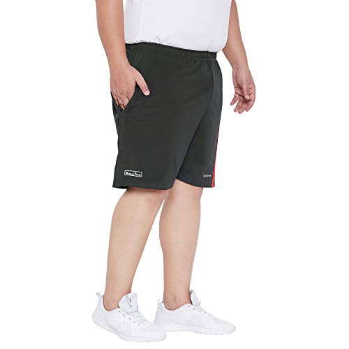 Bigbanana Men's Regular Fit Shorts (Repton,Black,5XL) - Image 4