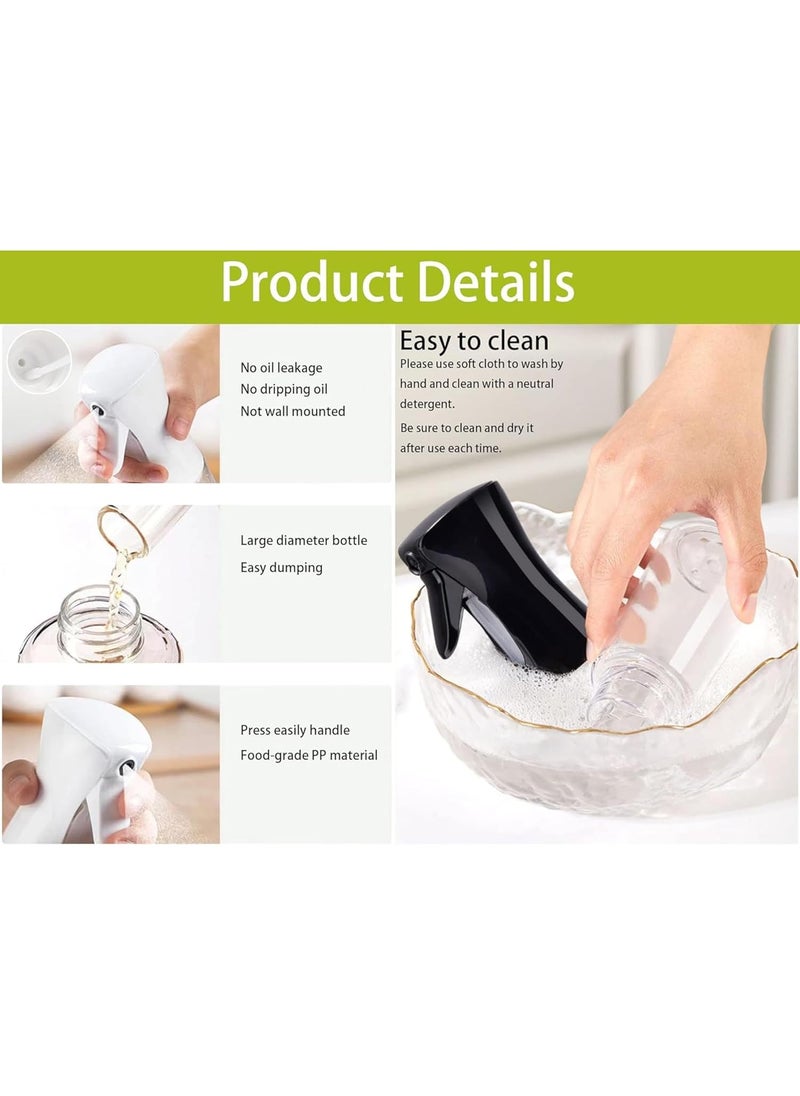PURCHASE PLUSE PURCHASE PLUSE Oil Spray Bottle for Cooking Air Fryer Leak Proof Food Oil Sprayer Bottle Cooking Spray Bottle GrillingSalad Baking Oil Sprayer Olive Oil MisterOlive Oil Spray Bottle 200 ml 1 pcs  - Image 2