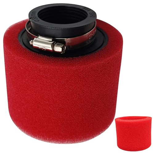 Strongthium 38mm Dual Foam Pod Air Filter for 50cc 70cc 90cc 110cc 125cc 150cc GY6 Carb Motorcycle ATV Scooter Quad Go Kart Moped Pit Dirt Mini Moto Bike Parts - Image 1