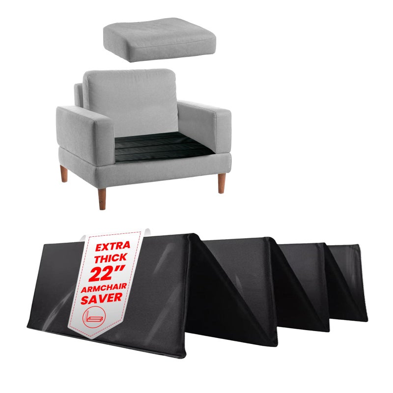 LAMINET Deluxe Adjustable Furniture Fix Sagging Cushion Seat Saver  ArmchairRecliner  17 L x 22 W