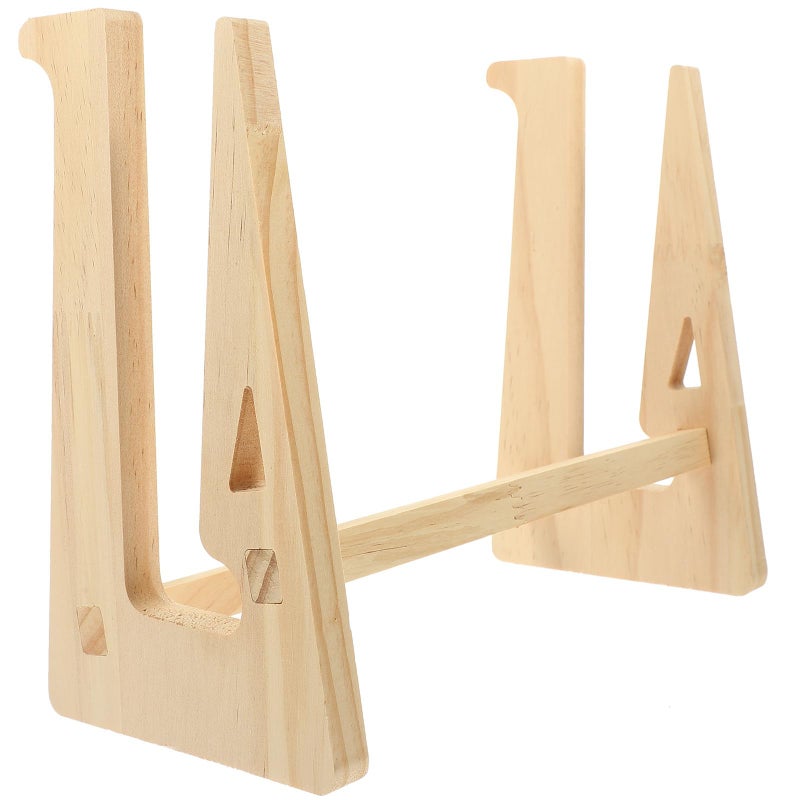 Wooden Laptop Stand for 10 14 7 Inch Notebooks Portable Holder with Heat Dissipation Base - Image 2