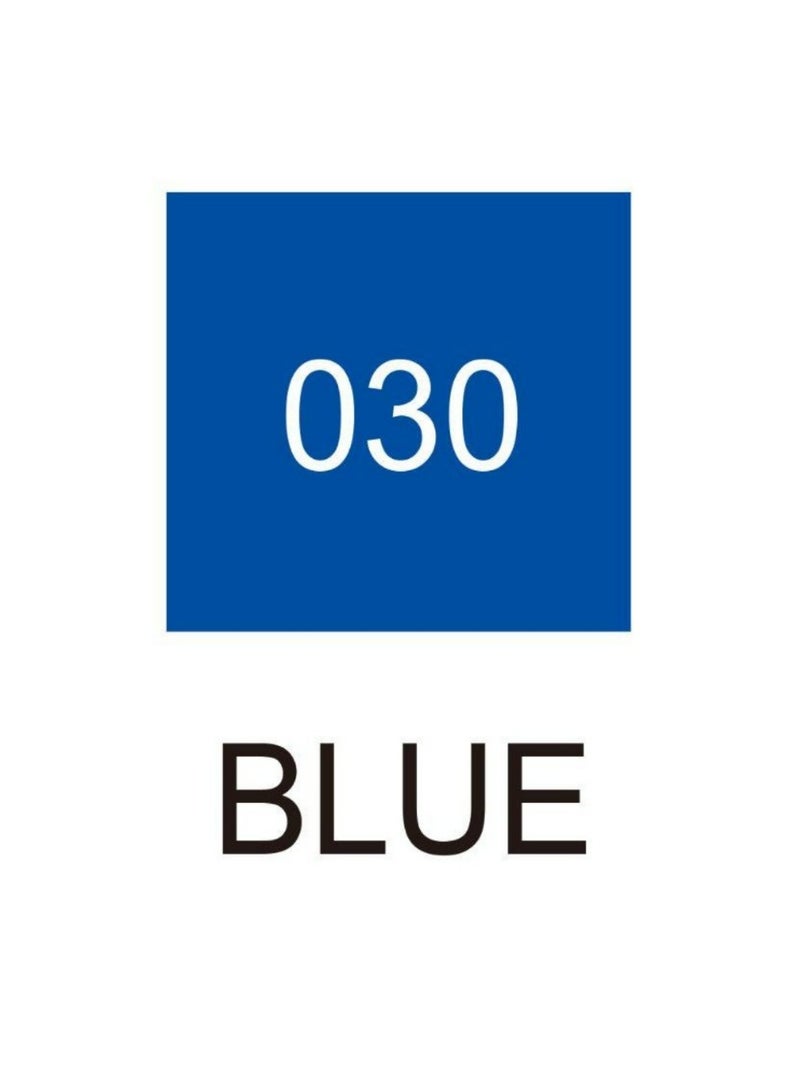 زيج قلم خط عربي أزرق  1مم صناعه يبانيه من ماركه زيج - Image 2