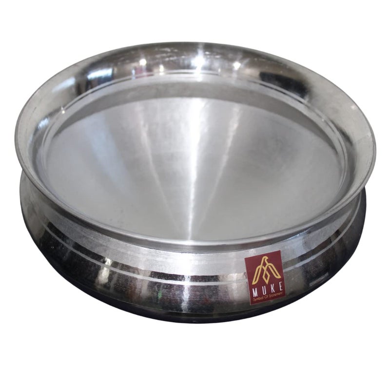 MUKE Aluminium Handi sipri degchi Pot cookwere Bhagona & Serveware for Home, Kitchen, Hotel & Restaurants Utensils (3 litr) - Image 4