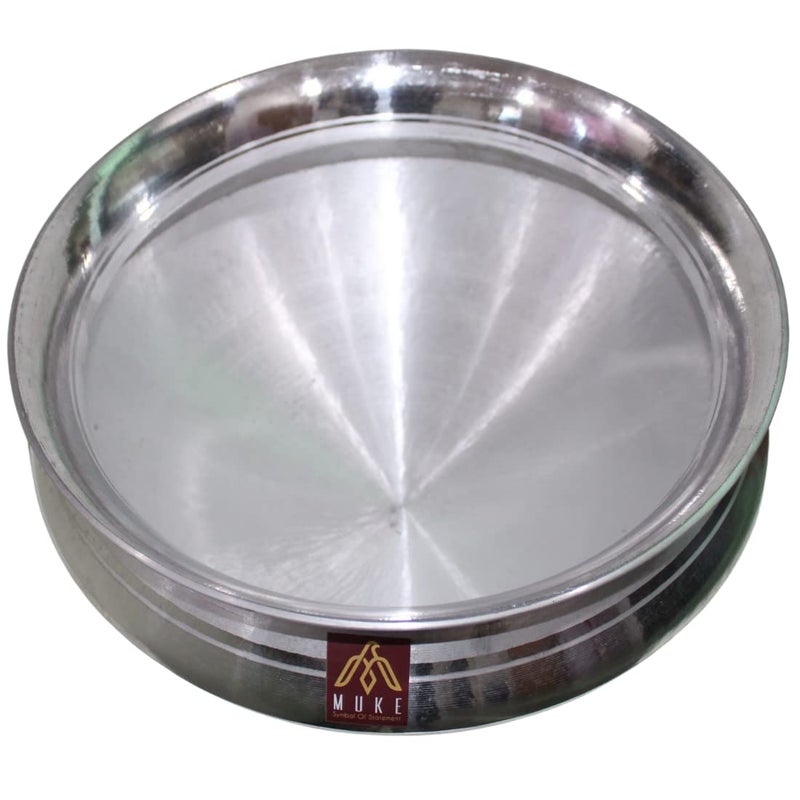 MUKE Aluminium Handi sipri degchi Pot cookwere Bhagona & Serveware for Home, Kitchen, Hotel & Restaurants Utensils (3 litr) - Image 2