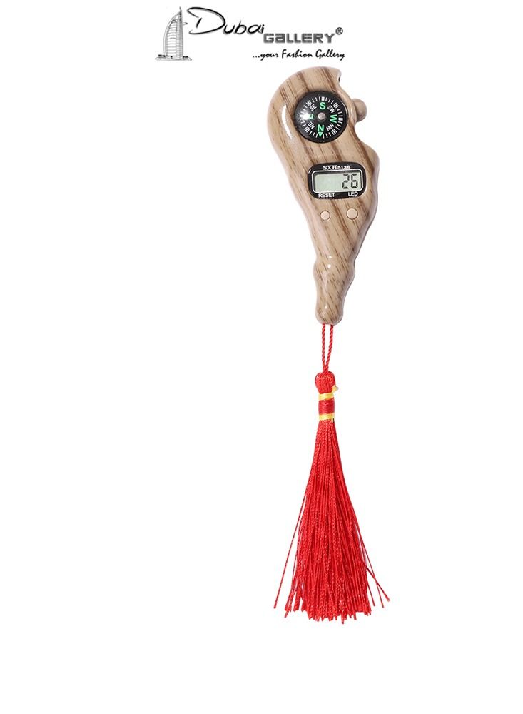 DubaiGallery Tasbih Counter Digital Tally Counter With Compass New Version Muslim Prayer Counter, Rotating Prayer Beads - Image 1