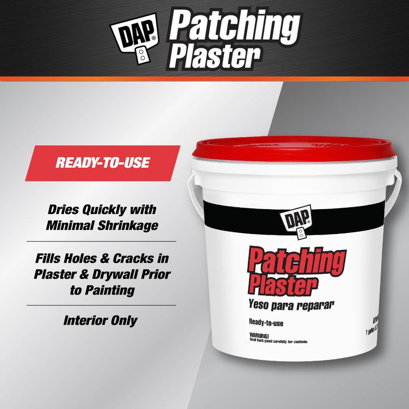 DAP Patching Plaster, White, 32 Oz (7079852084) - Image 2
