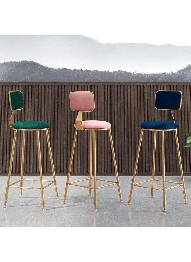 Generic - SUPAAR new Dining Room Chairs Living Room Chair Velve Fabric Chair For Hotel Restaurant and Office New (pink) - Image 1
