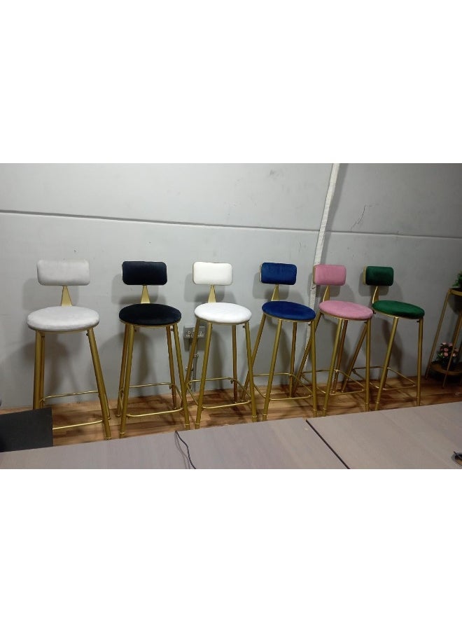 Generic - SUPAAR new Dining Room Chairs Living Room Chair Velve Fabric Chair For Hotel Restaurant and Office New (pink) - Image 1