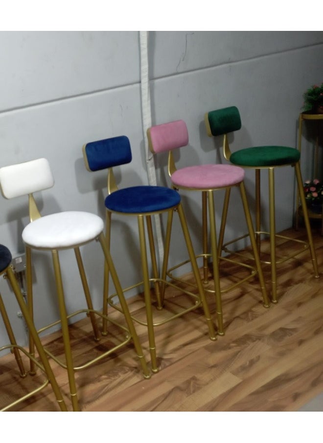 Generic - SUPAAR new Dining Room Chairs Living Room Chair Velve Fabric Chair For Hotel Restaurant and Office New (pink) - Image 1