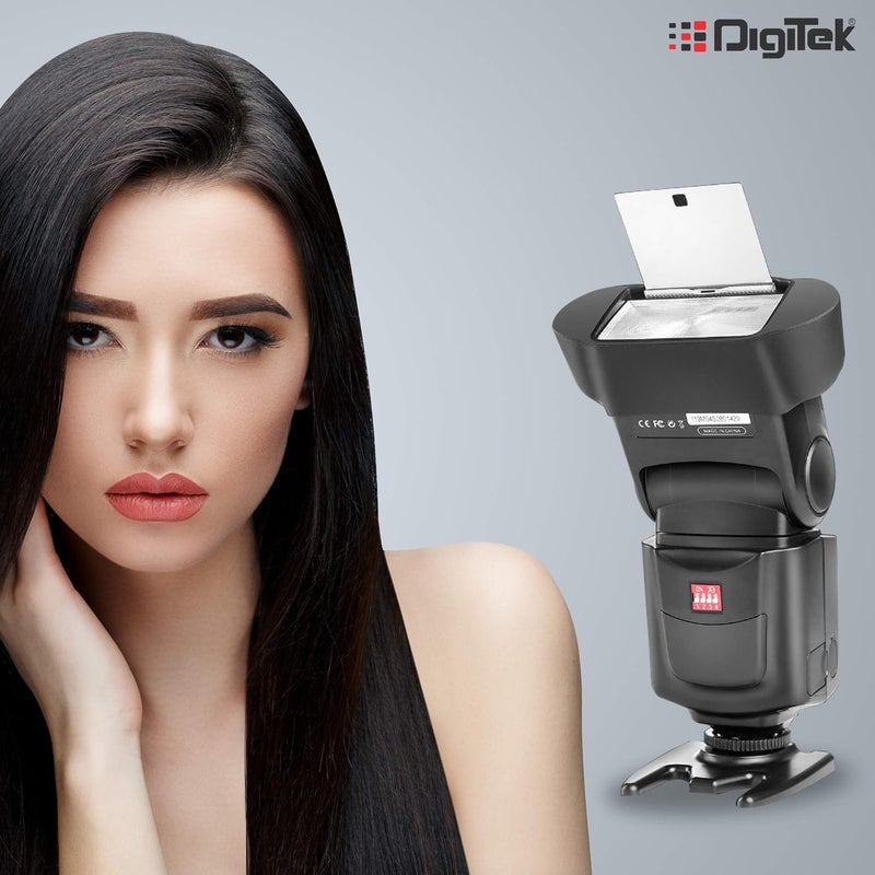 Digitek ® (DFBG-001) قبضة فلاش بوت الاحترافية مع مغناطيس | لمعدل فلاش سبيدلايت - Image 2