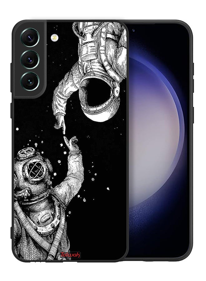 Tolwak Samsung Galaxy S21 FE 5G Protective Case Cover Astronauts - Image 2