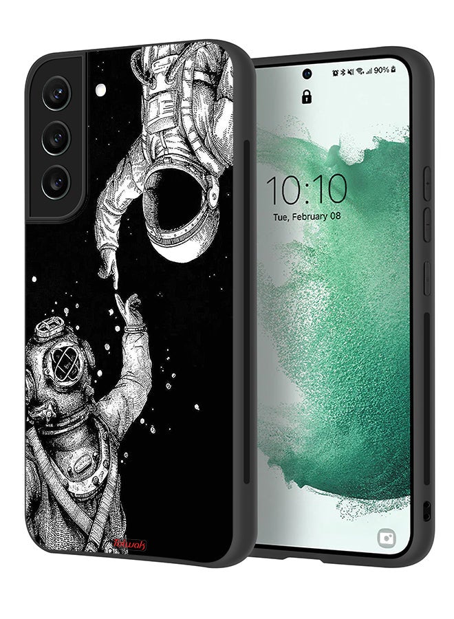 Tolwak Samsung Galaxy S21 FE 5G Protective Case Cover Astronauts - Image 1