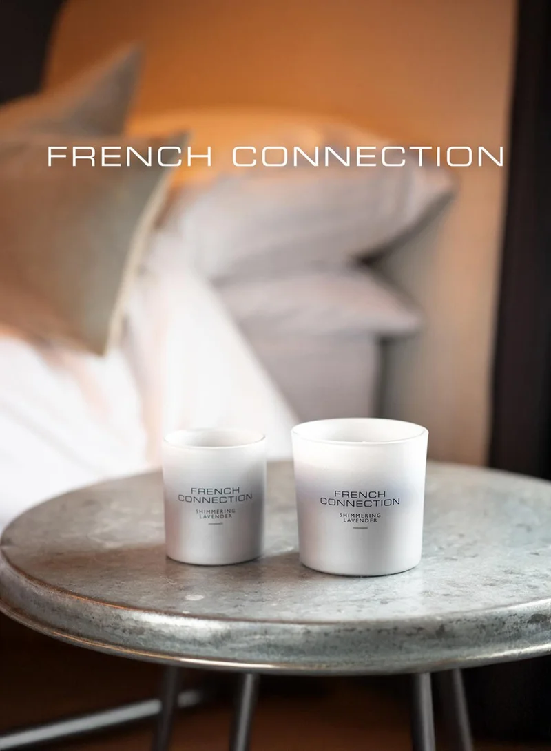 فرنش كونكشن شمعة لافندر لامعة أومبر  جرام