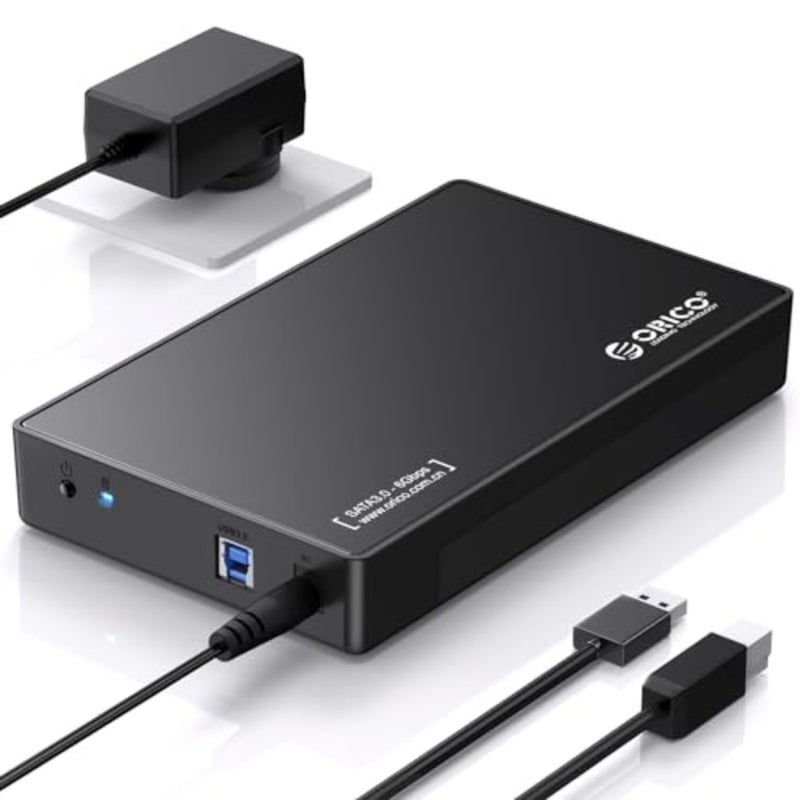 3.5 بوصة أداة مجانية SATA USB 3.0 حاوية القرص الصلب الخارجي 3.5 SATA HDD وSSD القرص الصلب Caddy-3588US3 - Image 1