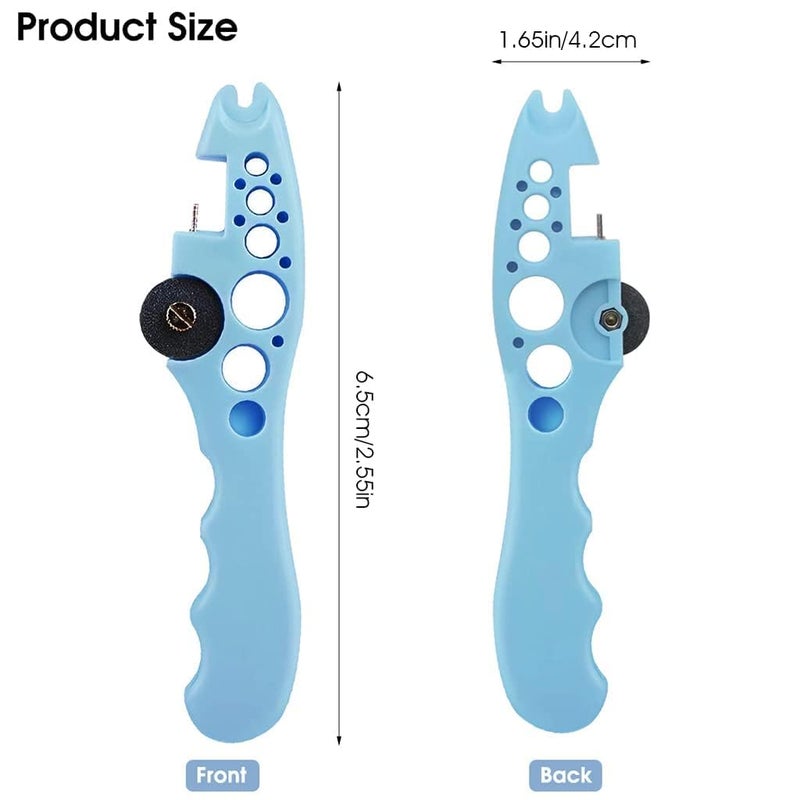 GLADBACK Ampoule Cutter with Replaceable Grinding Wheels, Ampoule Cutter for Doctors, Glass Bottle Cutter, Ampule Breaker, Suitable for Home Daily or Medical Use, Cut The Ampoule (Multicolor) - Image 5