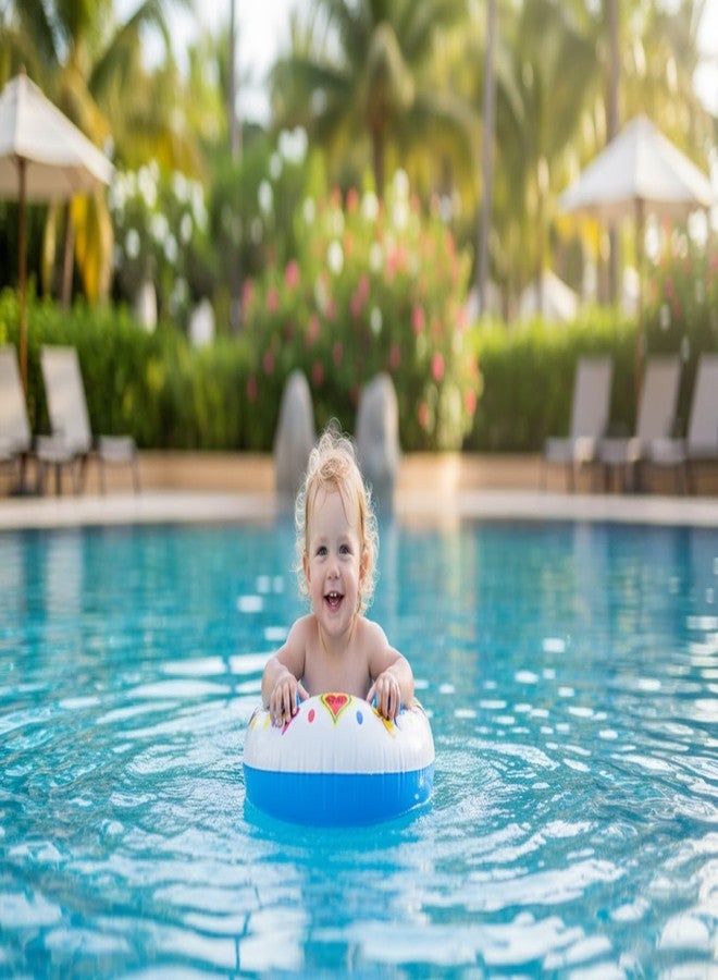 SVS ONLINE Kids Inflatable Cartoon Swim Ring with Seat - Pink Baby Pool Float (Mickey-Swiming-Ring) - Image 4