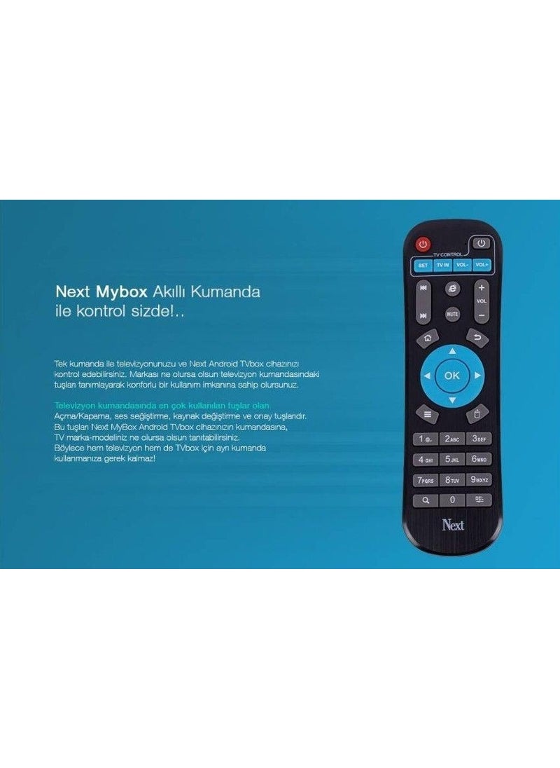 Next - Mediabox Mybox 4K Android TV Box Remote Control Original - Image 1