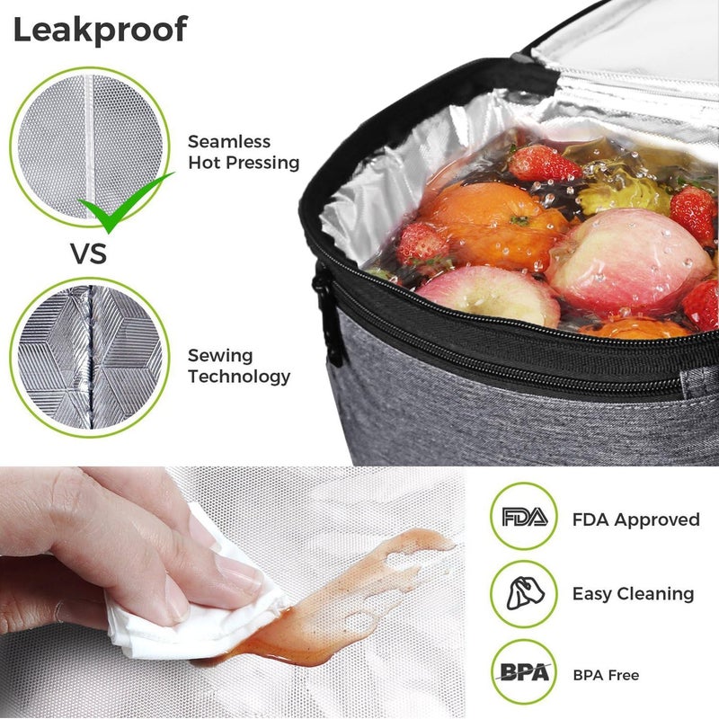 Hap Tim Insulated Lunch Bag - Large Cooler Tote - Image 3