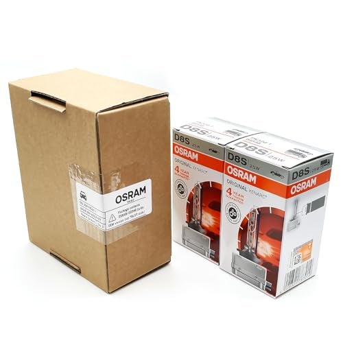 OSRAM 2x D8S 25W OEM HID Xenon Replacement Headlight Bulb 4300K White P/N: 66548 NEW - Image 3