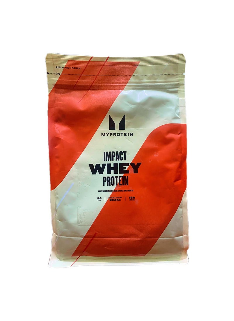 Myprotein Impact Whey Protein For Muscle Maintenance And Growth 1 kg Dark Chocolate And Salted Caramel Flavour  - Image 1