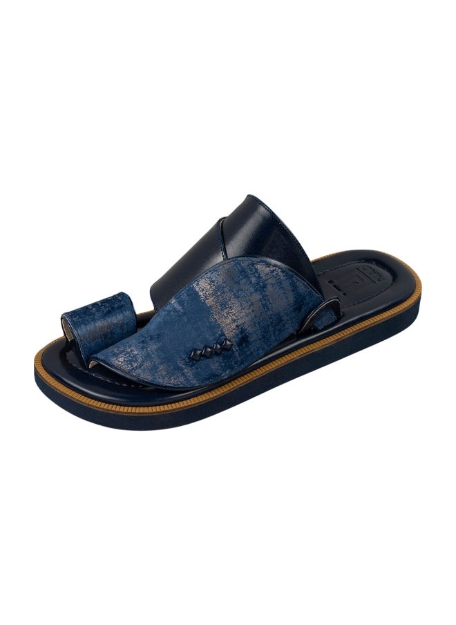 NAD Navy velvet arabic sandals  - Image 1