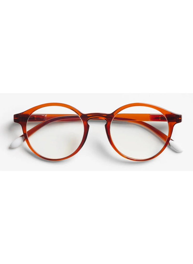 BARNER Le Marais Glossy Glossy Intense Rust - Round Glasses - Image 1