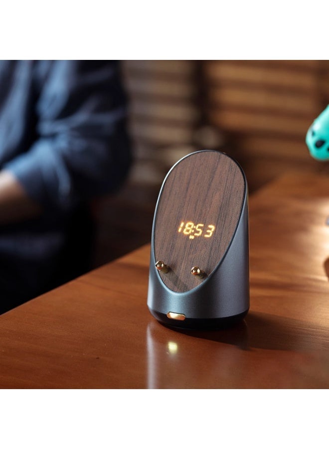 Induction Speaker with Wireless Charging & Clock – Near‑Field Audio, Place Phone and Play Instantly, Phone Stand Bluetooth Speaker - Image 4
