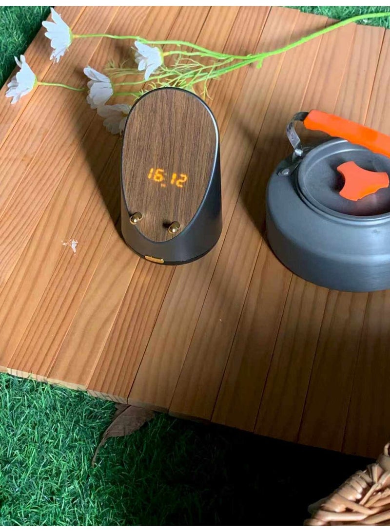 Induction Speaker with Wireless Charging & Clock – Near‑Field Audio, Place Phone and Play Instantly, Phone Stand Bluetooth Speaker - Image 3