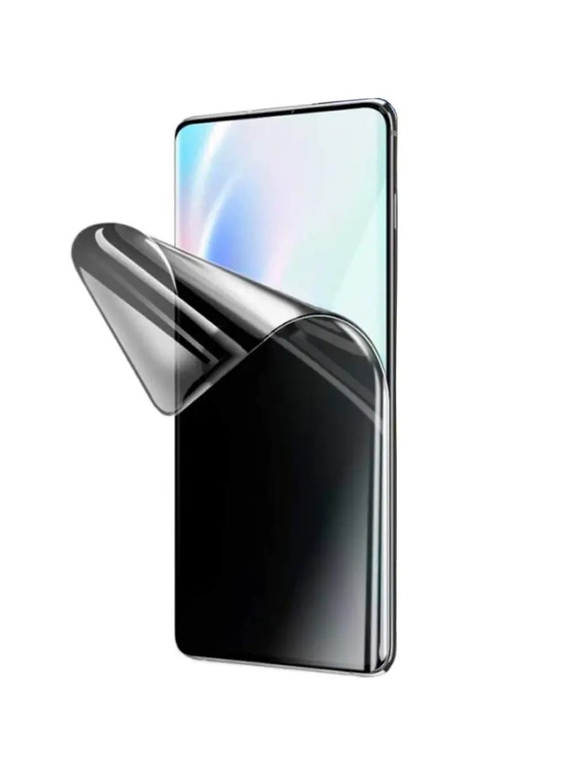 Privacy-preserving matte hydrogel screen protector compatible with Huawei Mate 80 Pro Max