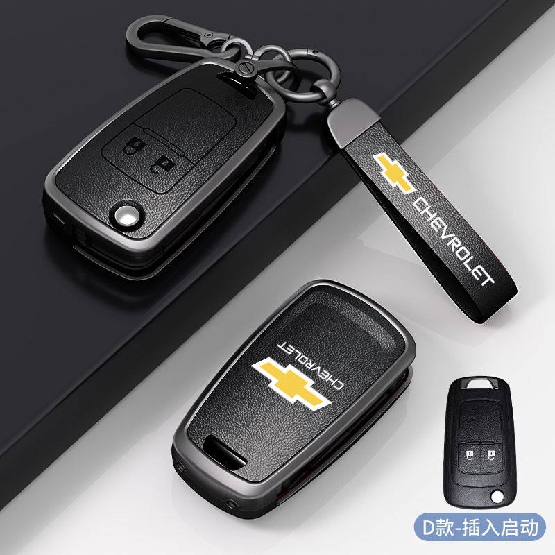 Chevrolet Key Case for Cruze, Malibu, Trax, and More - Premium Zinc Alloy Design - Image 1