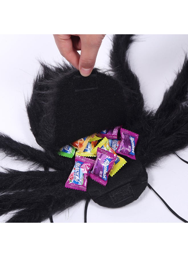 Halloween Costume Party Spider Props Colorful Wings Backpack Large Spider Creative Pocket Dance Party Props-Color:Pocket Spider S (color)  - Image 5