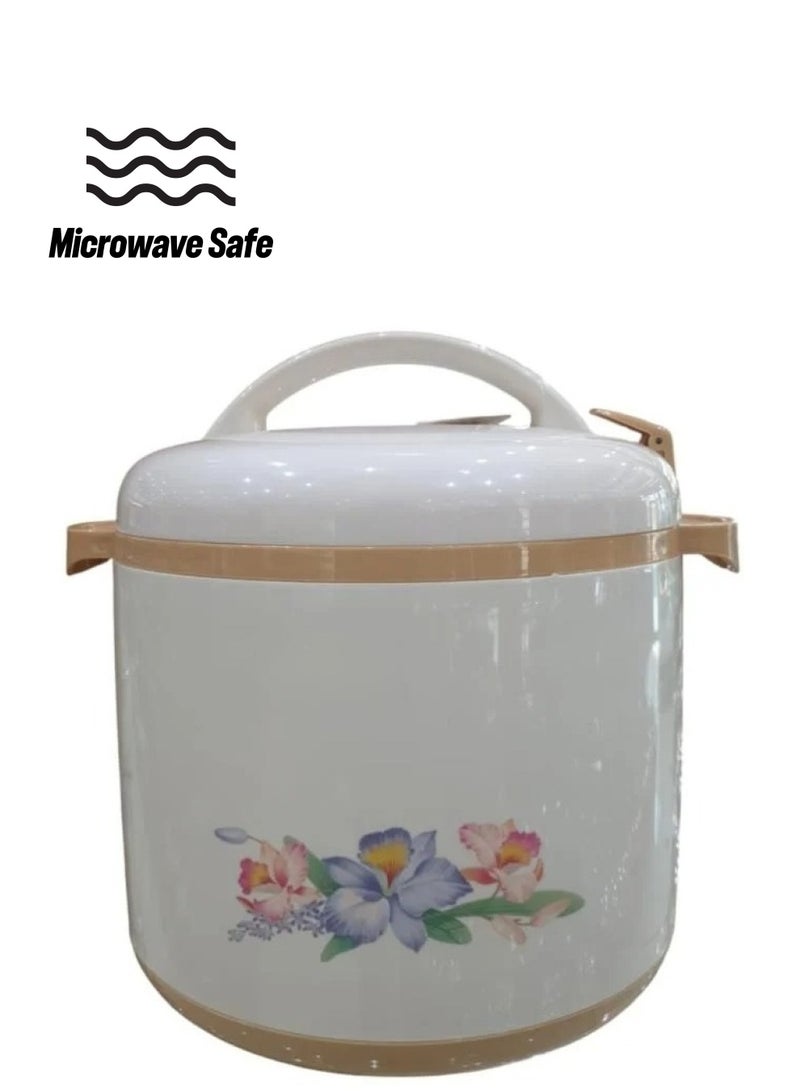 Golden Fire Food Container - Golden Fire -  Beige Color - 6 - Liter - Image 1